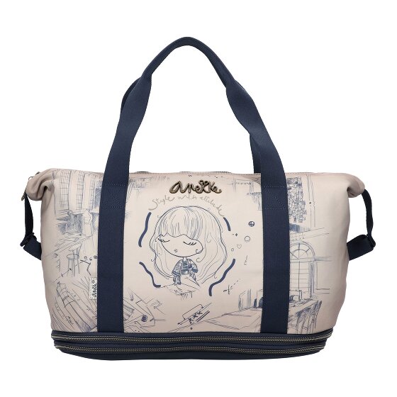 Anekke Viaje Torba podróżna Weekender 52 cm z plisą rozprężną