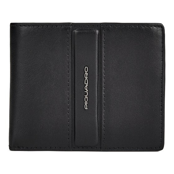 Piquadro Victor Portfel Ochrona RFID Skóra 11 cm