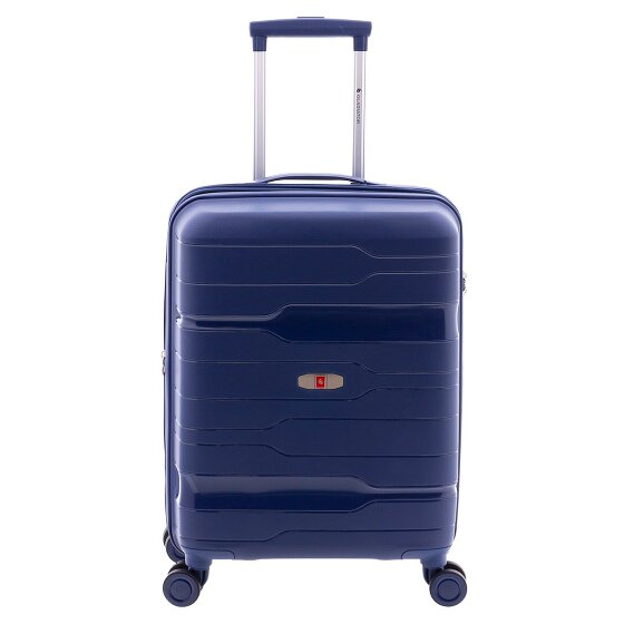 Gladiator 3800 4 kółka Walizka kabinowy 55 cm z plisą rozprężną