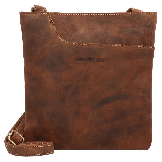 Greenburry Vintage Torba na ramię skórzana 23 cm