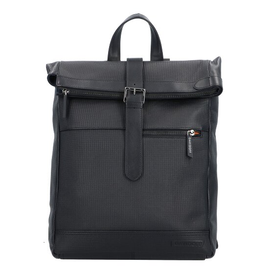 Davidoff Paris Plecak Skórzany 38 cm Komora na laptopa