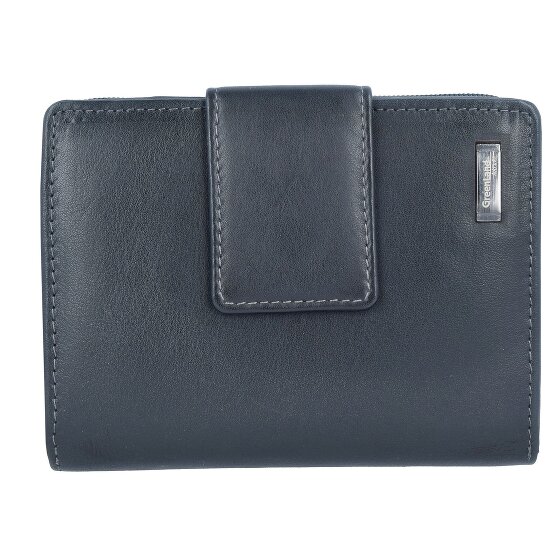 Greenland Nature Black Nappa Wallet RFID Leather 9,5 cm