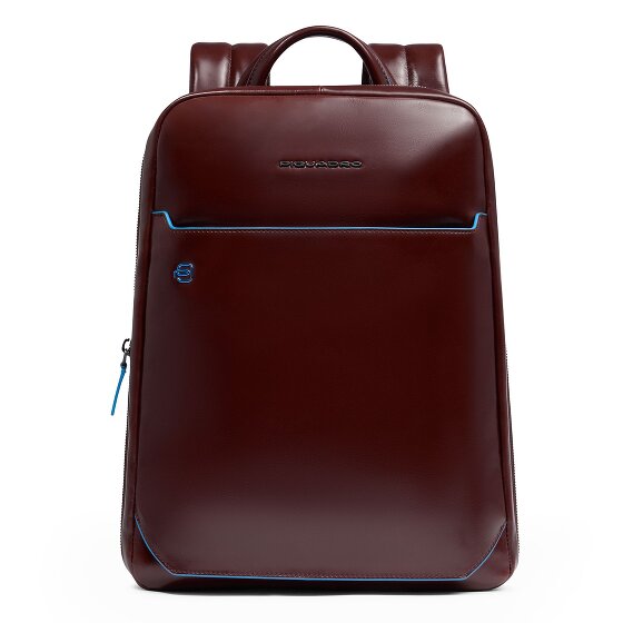 Piquadro Blue Square Plecak Ochrona RFID Skórzany 37 cm Komora na laptopa