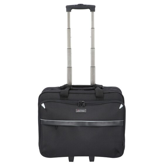 Lightpak 2-kołowy wózek biznesowy Xray z przegrodą na laptopa 37 cm