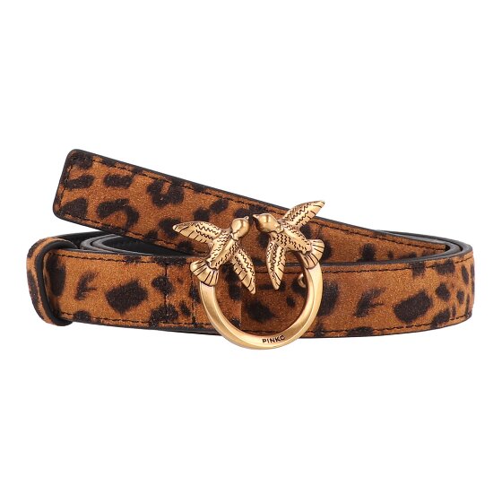 PINKO Love Berry Pas Skórzany