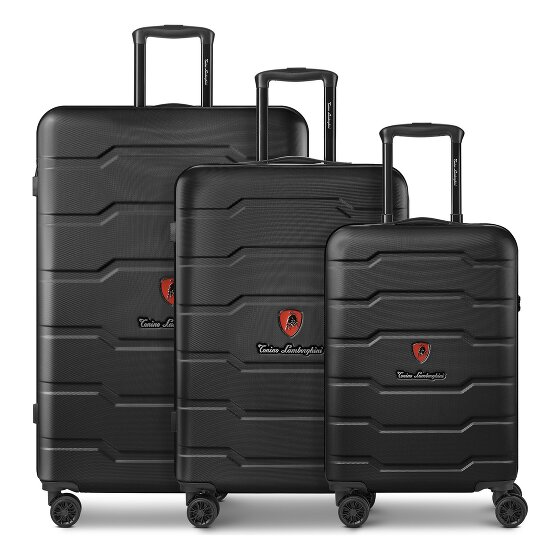 Tonino Lamborghini Bologna 4 kółka Zestaw walizek 3-części