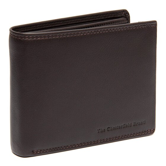 The Chesterfield Brand Hendrick Portfel Ochrona RFID Skórzany 12 cm