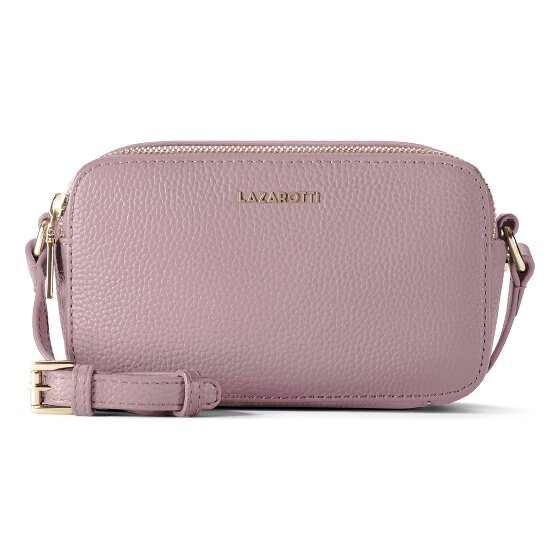 Lazarotti Skórzana torba na ramię z Bolonii Camera-Bag, skóra, z podwójnym zamkiem, 18 cm