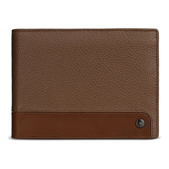 bugatti Due Portfel Ochrona RFID Skórzany 12.5 cm