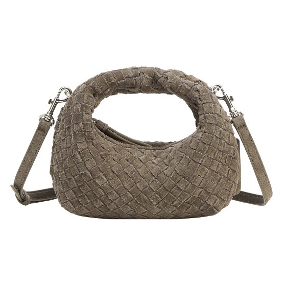 LES VISIONNAIRES Greta Micro weave Torba Skóra 20 cm