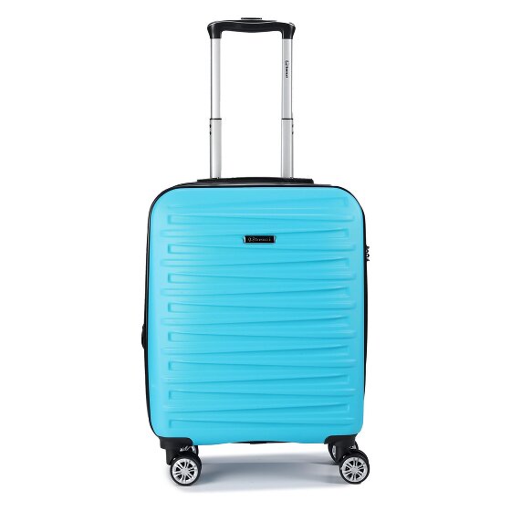 Benzi 5493 4 kółka Walizka kabinowy S 53 cm z plisą rozprężną