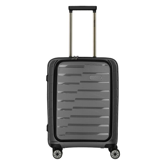 Travelite Air Base 4 kółka Walizka kabinowa 55 cm Komora na laptopa
