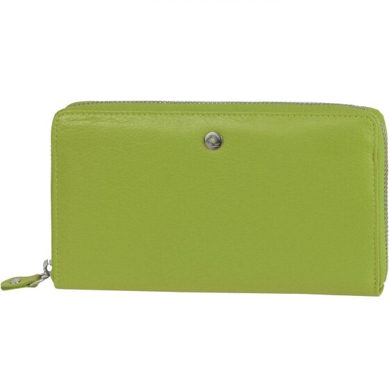 Greenburry Portfel gąbczasty skóra 19 cm