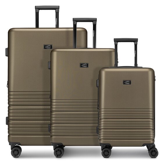 camel active Hanoi 4 kółka Zestaw walizek 3-części z funkcją poszerzenia
