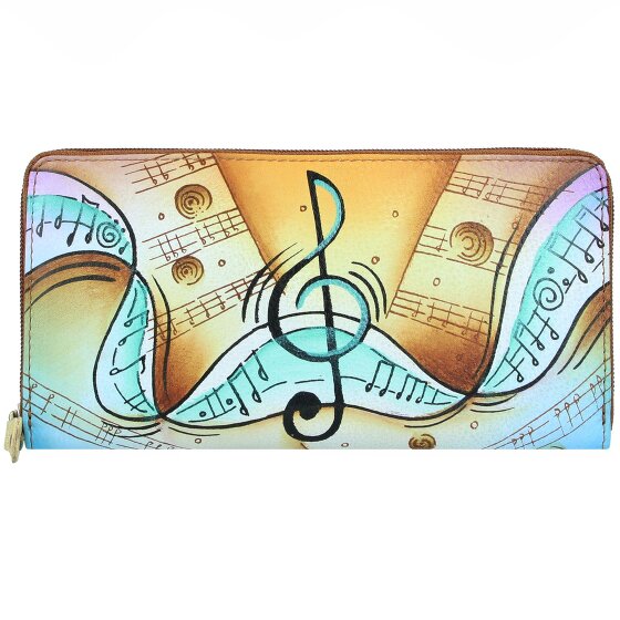 Greenland Nature Art+Craft Wallet RFID Leather 20 cm