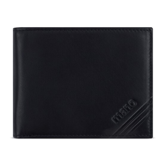 mano Don Antonio Portfel Ochrona RFID Skórzany 12 cm