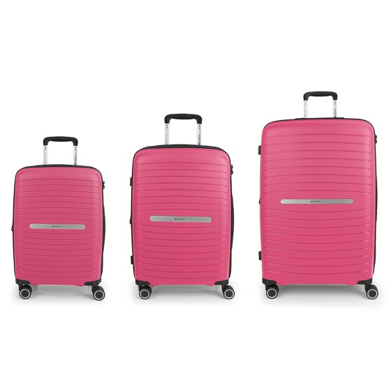 Gabol Shinyuu 4 kółka Zestaw walizek 3-części z plisą rozprężną