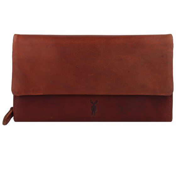 Jack Kinsky Risör Portfel Ochrona RFID Skórzany 19 cm