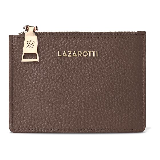 Lazarotti Bologna Leather Portfel z kluczem Skórzany 11.5 cm