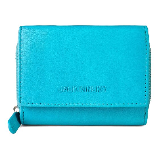 Jack Kinsky Aruba Portfel Ochrona RFID Skórzany 10 cm