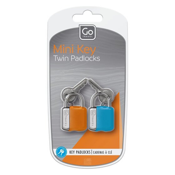 Go Travel Zestaw kłódek do akcesoriów bagażowych 2 szt.
