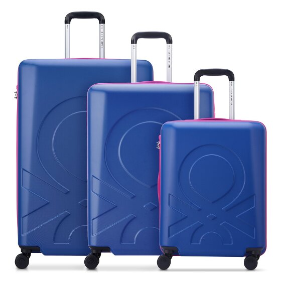 Delsey Paris x Zestaw walizek na 4 kółkach United Colors of Benetton Fabrica 3 szt.