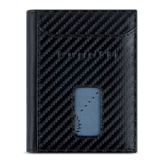 bugatti Secure Slim Portfel Ochrona RFID Skórzany 8 cm