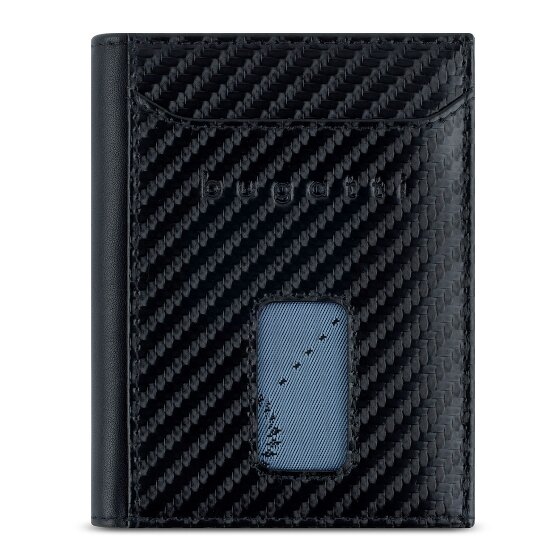 bugatti Secure Slim Portfel Ochrona RFID Skórzany 8 cm