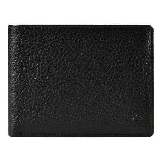 Esquire Texas Portfel Ochrona RFID Skóra 9 cm