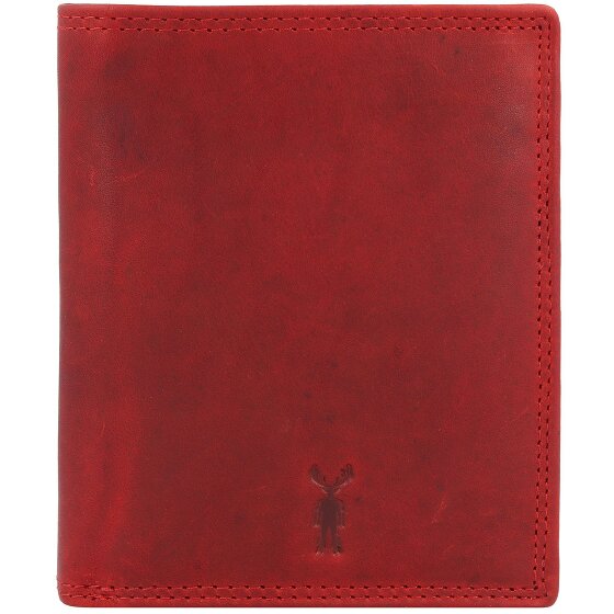 Jack Kinsky Risör Portfel Ochrona RFID Skórzany 11 cm
