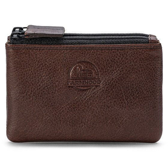 Farmhood Memphis Portfel z kluczem Skórzany 12 cm