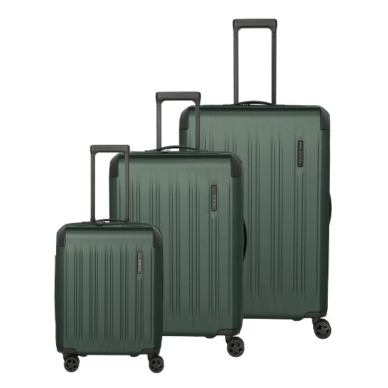 Travelite Dynamiic 4 kółka Zestaw walizek 3-części z plisą rozprężną