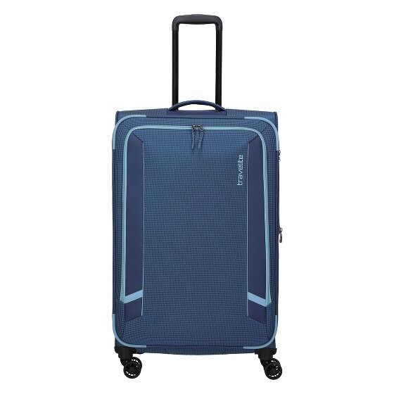 Travelite Corsiica 4 kółka Walizka L 77 cm z plisą rozprężną