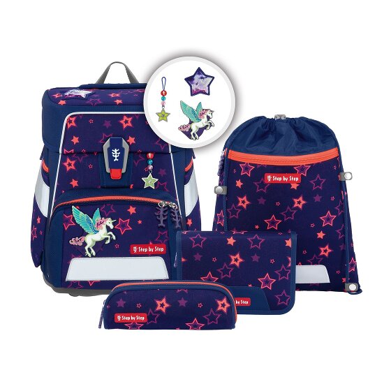 Step by Step Space Shine Zestaw tornistra 5-części