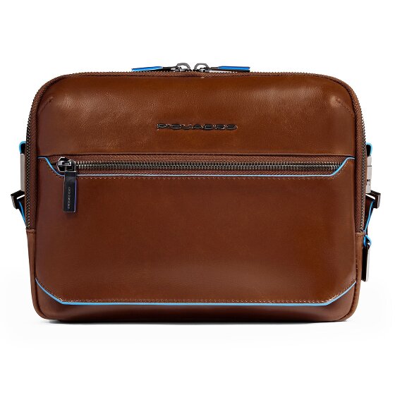 Piquadro Blue Square Torba na ramię Ochrona RFID Skórzany 25 cm