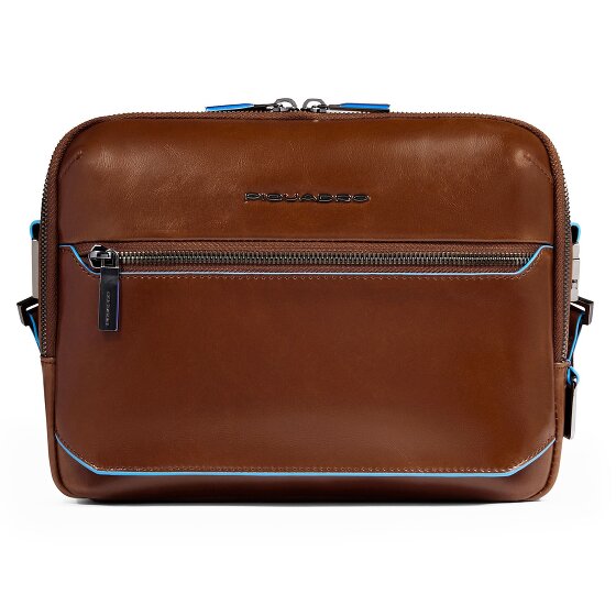 Piquadro Blue Square Torba na ramię Ochrona RFID Skórzany 25 cm