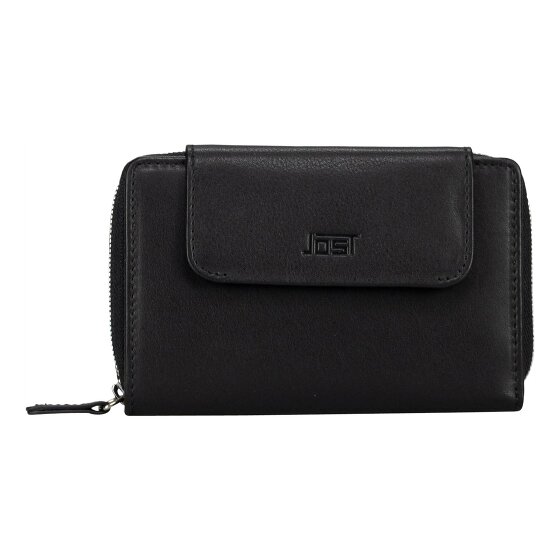 Jost Odense Portfel Ochrona RFID Skórzany 14 cm