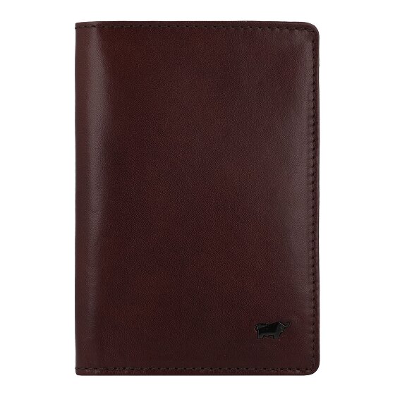 Braun Büffel Skórzane etui na paszport RFID 10 cm