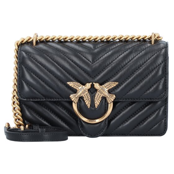 PINKO Love One Torba na ramię Skórzany 21 cm