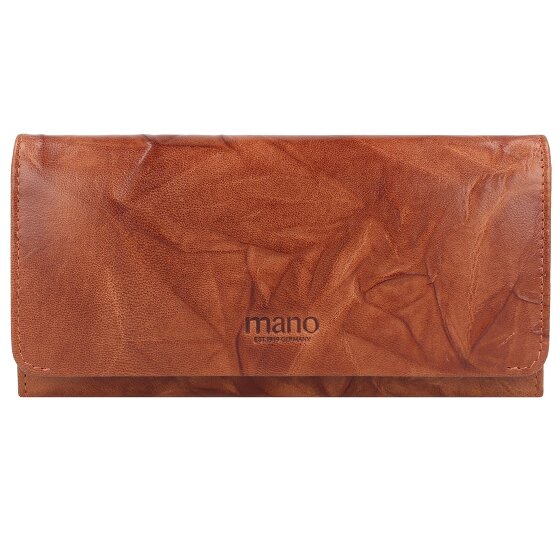 mano Donna Aurona RFID Portfel Ochrona RFID Skóra 19 cm