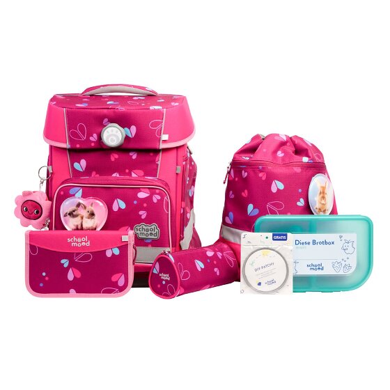 School-Mood Champion Maxx Pro Mila Zestaw tornistra 7-części