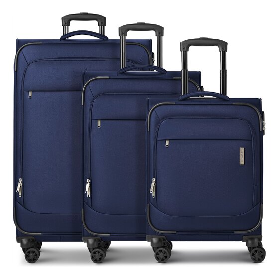 Travelite Priego 4 kółka Zestaw walizek 3-części