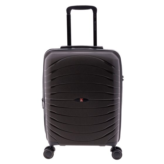 Gladiator 3400 4 kółka Walizka kabinowy 55 cm z plisą rozprężną