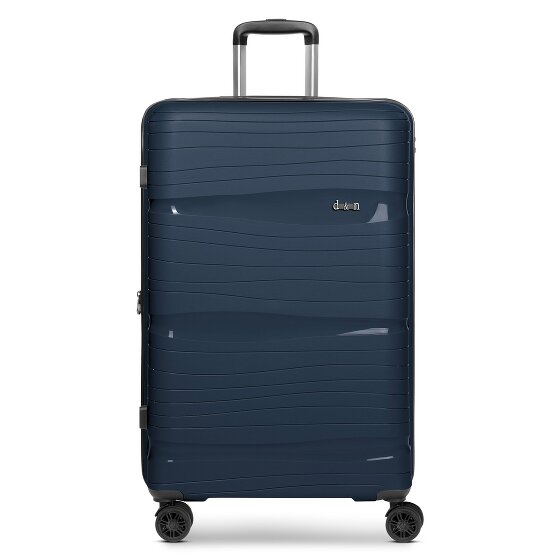 d&n Travel Line 4300-Plus 4 kółka Walizka L 76 cm z plisą rozprężną