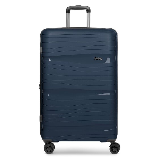 d&n Travel Line 4300-Plus 4 kółka Walizka L 76 cm z plisą rozprężną