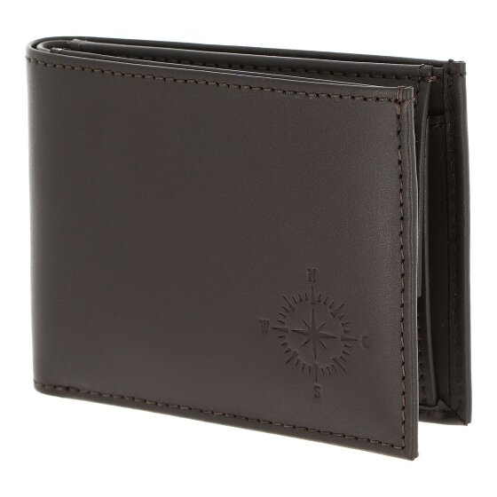 oxmox Leather Portfel Ochrona RFID Skóra 11 cm