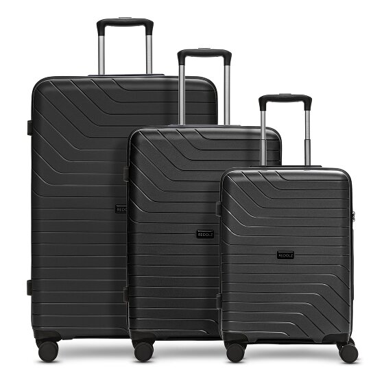 Redolz Essentials 05 3-SET 4 kółka Zestaw walizek 3-części