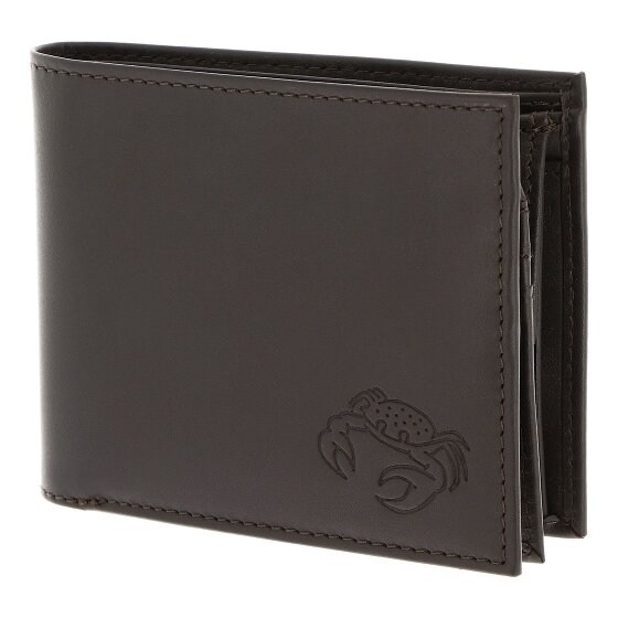 oxmox Leather Portfel Ochrona RFID Skóra 10 cm