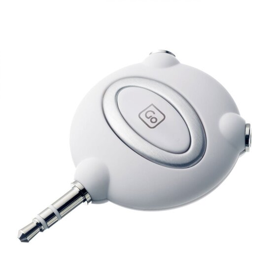 Go Travel Rozdzielacz sprzętu elektrycznego i elektronicznego na 2 słuchawki