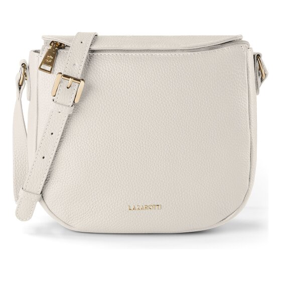 Lazarotti Skórzana torba na ramię Bologna Crossbody 25 cm